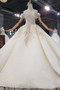 New Arrical Long Off The Shoulder Ball Gown Lace Wedding Dresses W0022