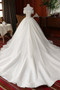 Pretty Sequin Shiny Ball Gown Modest Long Wedding Dresses Bridal Gowns W0020