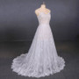 Charming Spaghetti Straps Long A-line Wedding Dresses Beach Wedding Dresses M831