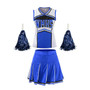 Direct Selling Sexy High School Cheerleading Costume Cheer Girls Cheerleader Uniform Party Outfit Tops with Skirt