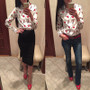 Joselys Print Long Sleeve Tops