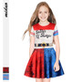 Kids Suicide Squad Harley Quinn Dress