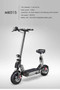 No Tax ! High 2400W 60KM/H Motor Electric Scooter 60V 20Ah Fat Tire 11 Inch Electric Powerful Scooter Driven Off Road LWT
