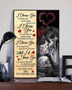Sugar Skull Couple Love I Choose You Again Art Poster Valentine Gift