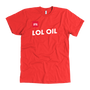 LOL OIL - American Apparel T-shirt for Men (Shop at Teslament - High-quality products for Tesla owners and fans)