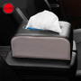 Leather Tissue Box for Tesla Model S & Model X (Shop at Teslament - High-quality products for Tesla owners and fans)