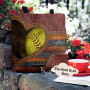 Personalized Customized Love Softball 3D Printed Leather Pattern Tote Bag
