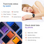 Smart Watch, Virmee VT3 Plus Fitness Tracker 1.5 Inch Touch Screen with Heart Rate Monitor Blood Oxygen Meter Sleep Step Tracking, IP68 Waterproof Smartwatch Compatible with iOS Android for Men, Women