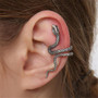 Silver Snake Ear Cuff