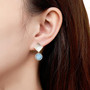 Geometric Dangle Earrings