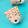 Leopard Stud Earrings