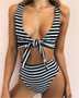 2018 New Sexy Printed Swimwear Beach Bikini