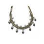 Chain Statement Necklace With Skull Pendants