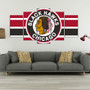 Chicago Blackhawks Stripes Look Canvas