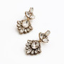 Sparkling Crystal Waterdrop Drop Earrings