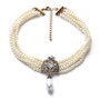 Elegant Multilayer Pearl Necklace