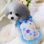 Hot Selling Girl Dog Clothes T Shirts with Satin Ribbon Bow