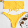 Fancinating Women Swimwear Biquini Bandeau Bandage