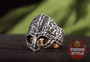 Viking Helmet Ring II - Bronze