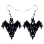 FREE OFFER Halloween Black Ghost Shadow Earrings