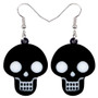 FREE OFFER Halloween Cute Black Skull Earrings