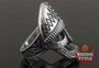 Viking Helmet Ring V - 925 Silver