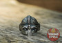 Viking Helmet Ring - 925 Silver