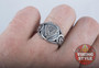 Valknut Ring - Endless Knot, 925 Silver