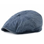 Casual Cotton Octagonal Newsboy Cap