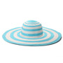 INNOVATO Wide Brim Floppy Striped Straw Sun Hat