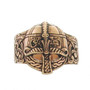 Bronze Viking Helmet Ring
