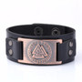 Handmade Valknut Viking Bracelet