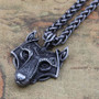 Fenrir Viking Wolf Necklace