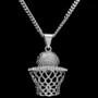 Bird Feather Stainless Steel Necklace for men women BasketBall-Nets Pendant Chain Necklaces & Pendants Hip Hop Fashion Jewelry