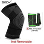 Pressurized Knee Pads Strap Removable Knee Brace Support Cross fit Fitness Running Sports Knee Protector