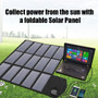 100W Foldable Portable Solar Panel Charger