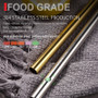 Reusable Metal Drinking Straws