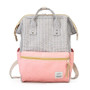 Patchwork Striped Backpack