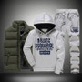New Winter Thicken Warm Tracksuit Men 3 Pieces Hooded Fleece Hoodies+Zipper Vest+Sweatpants Track Suit Man Print Sportswear Coat