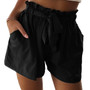 High Waist Paperbag Shorts