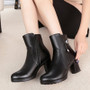 Genuine Leather Ankle Boots