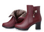 Genuine Leather Ankle Boots