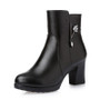 Genuine Leather Ankle Boots