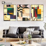 Colorful Geometry Abstract Art Canvas Poster Minimalist Painting Wall Picture Print Modern Home Living Room Decoration