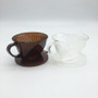 1 PCS 101-type coffee filter cup / high quality drip coffee filter bowls manually follicular filters coffee tools No Pot