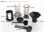 Free shipping The portable coffee pot / Similar AeroPress Espresso coffee filters + 350pcs coffee machine filter paper