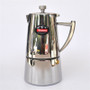 Stainless steel Moka pot / aluminum material filter cartridge mocha coffee pots coffee percolators tool filter coffee pot 4 cups