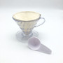 V-type coffee filter cup / drip coffee filter bowl manually follicular coffee and tea filter tool V-02