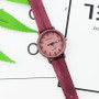 Faux Suede Watch