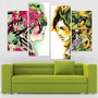 4pcs/set Canvas Modernism Abstract Girls color Art Painting for Living Room Bedroom Decor Paintings For Living Room Wall